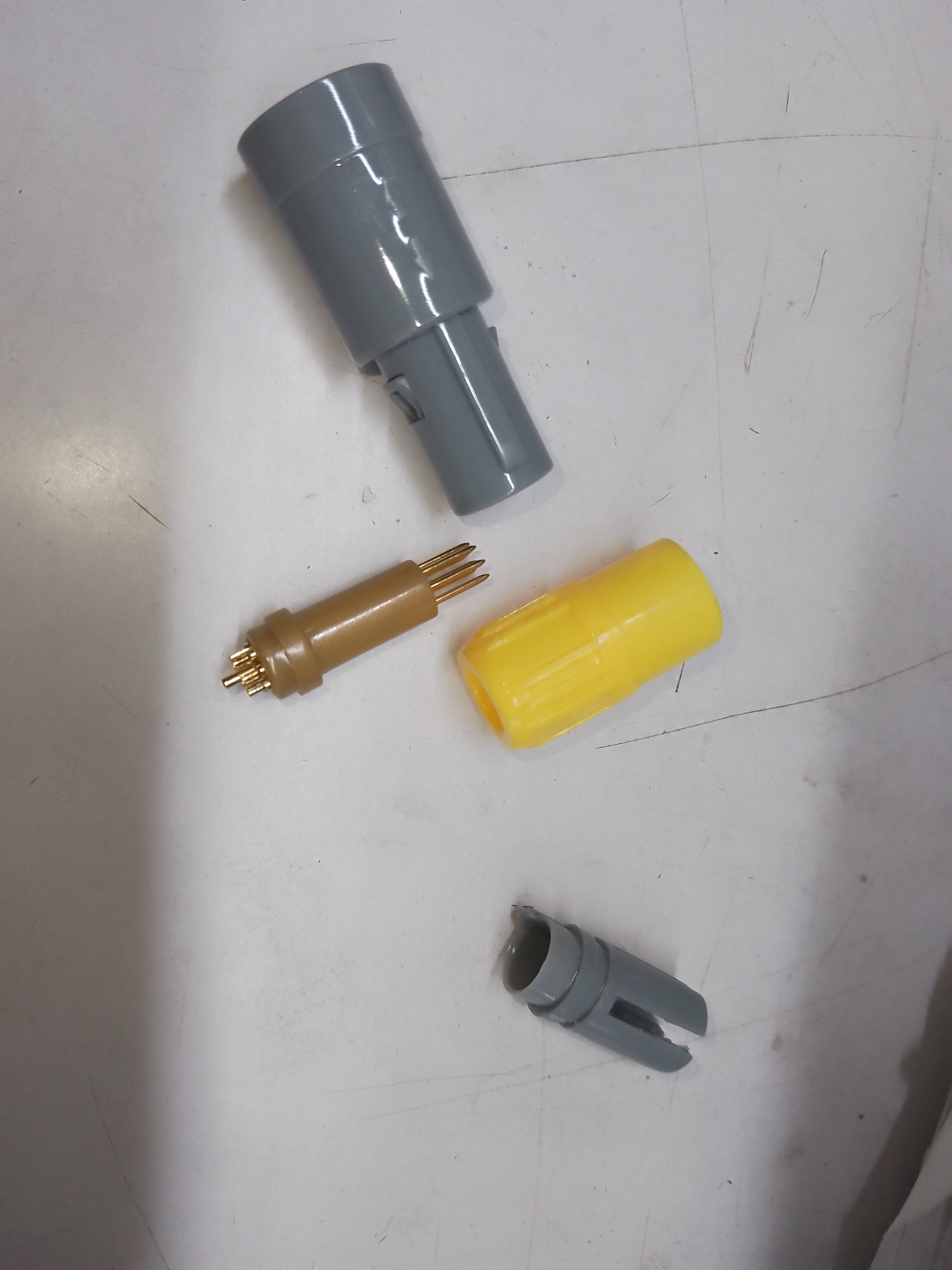 单定位8针雷莫头插头医疗器械维修更换专用连接器10元 ，集运不发