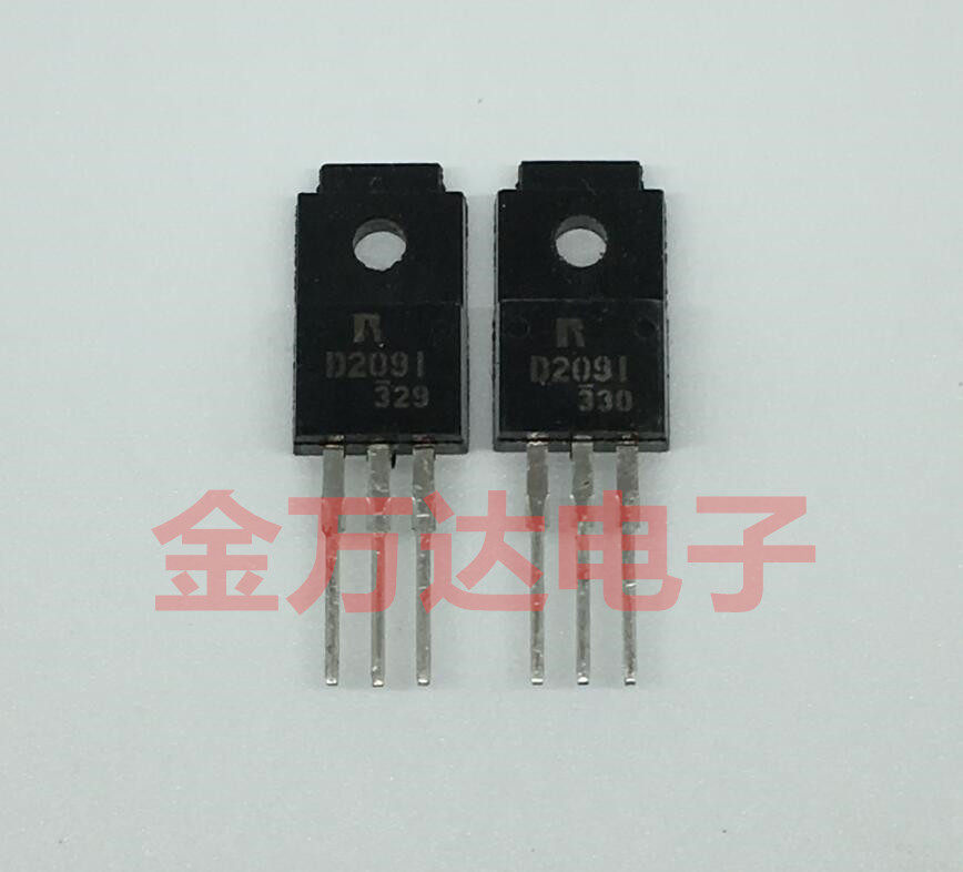 New chip transistor 2SD2091 D2091 straight plug TO-220F Inquiry to place an order