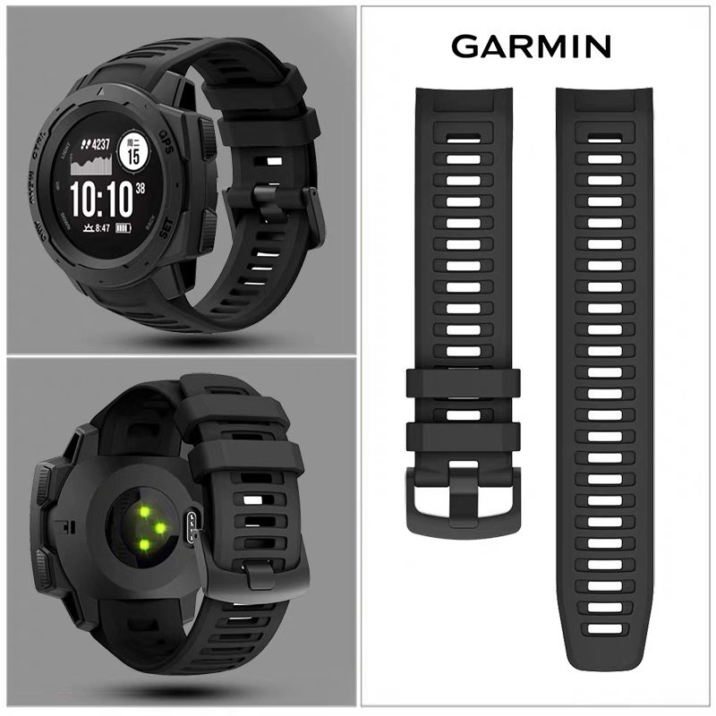 [รุ่นเดียวกับของแท้] สายรัดข้อมือ Garmin Instinct 2 รุ่นที่ 3 แบบพลังงานแสงอาทิตย์ สำหรับการส่งออกต่างประเทศ