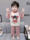 Boys' Pajamas Summer 2025 New Stylish Children's Nezha Short-Sleeve Air-Conditioning Clothing Modal Loungewear