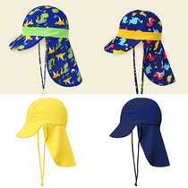 upf50 swimsuit sunscreen quick-drying matching Japanese sunscreen cap swimming cap sun cap neck cap beach cap