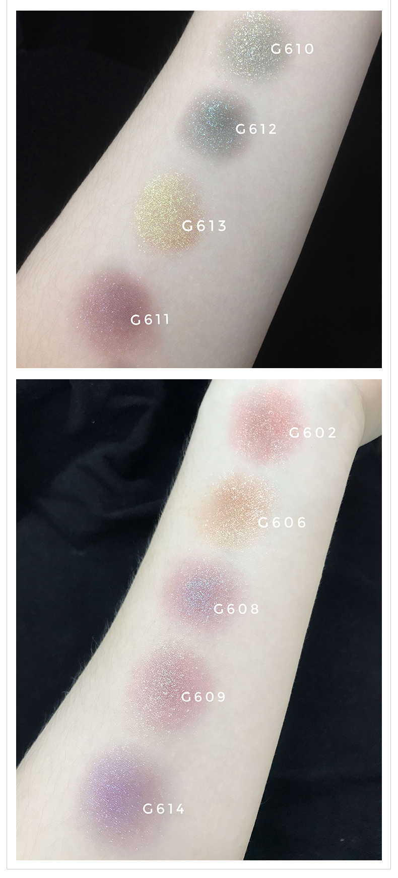 Phấn mắt đơn sắc màu cam Judydoll tất cả G501 G604 G606 G608 G609 603 G99 - Bóng mắt phấn mắt coco venus