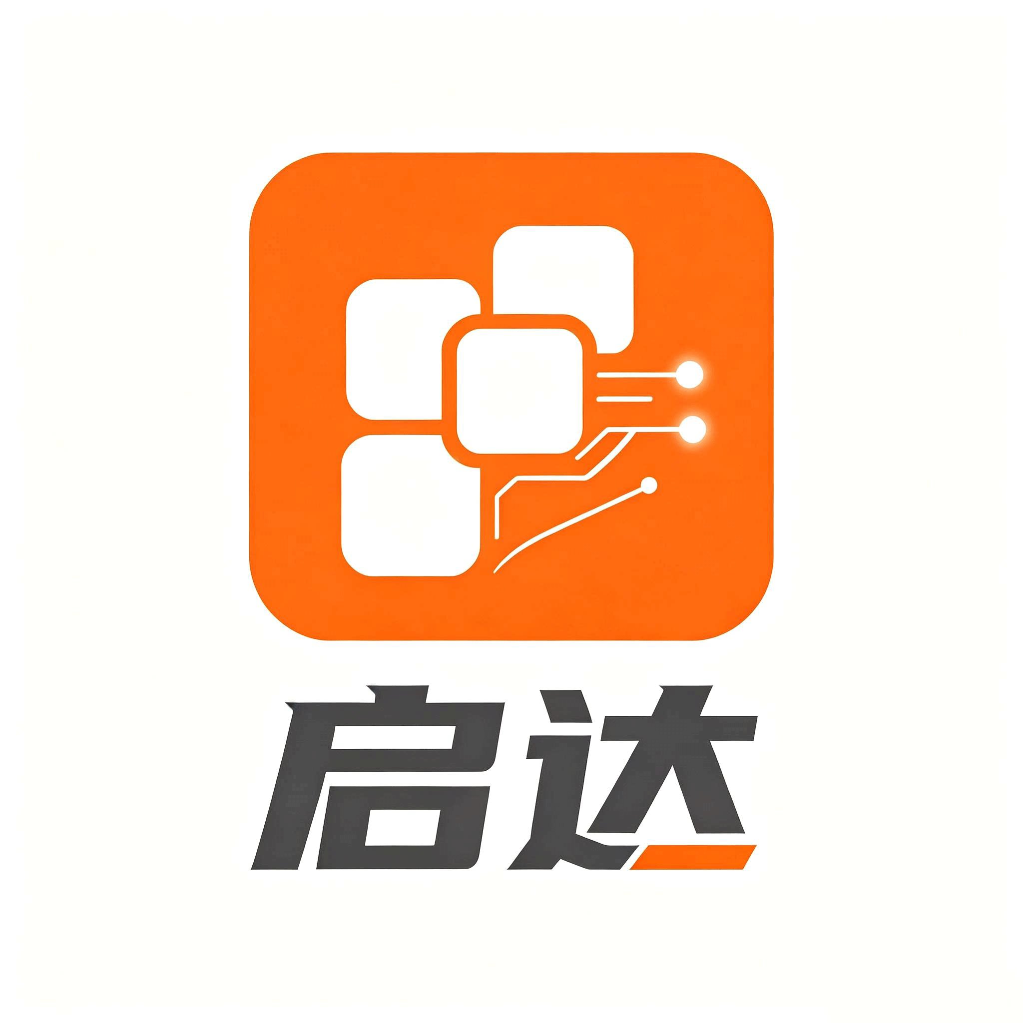 启达的脚印的LOGO
