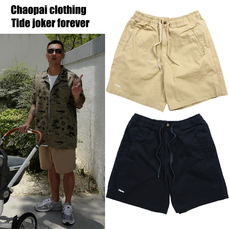 MADNESS MDNS WRUEI CIASSIC WORKWEAR SHORTS Shawn Yue tide brand overalls shorts