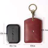 Картхолдер, индукционный защитный чехол, из натуральной кожи, bluetooth