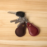 Картхолдер, креативный брелок, маленький чехол для проездного, из натуральной кожи, для удостоверения личности