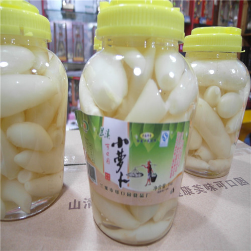 Xinlanxi specialty delicious Garden Spicy and sour sweet radish 920g slightly spicy crispy and refreshing food 2 bottles of multi-province