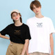 Inseparable Original Couple T-shirt Niche Design Girlfriends Couple Short Sleeve National Trend Text Summer Clothes for Women