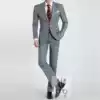 Haoming handmade suit custom-made men's suit Dress custom-made business suit suit Wool custom suit suit