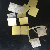 Suction Cup fixing seat cable tie 20 * 20mm wiring fixed wire free of punching and not hurting the wall 100