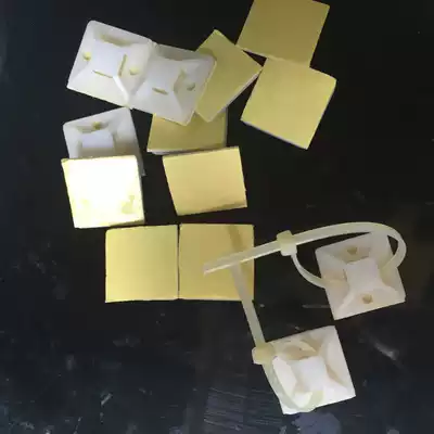 Suction cup holder cable tie 20*20mm wiring fixed wire free punching does not hurt the wall 100