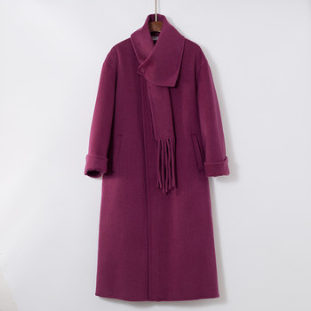 2024 autumn and winter new double-sided fleece coat