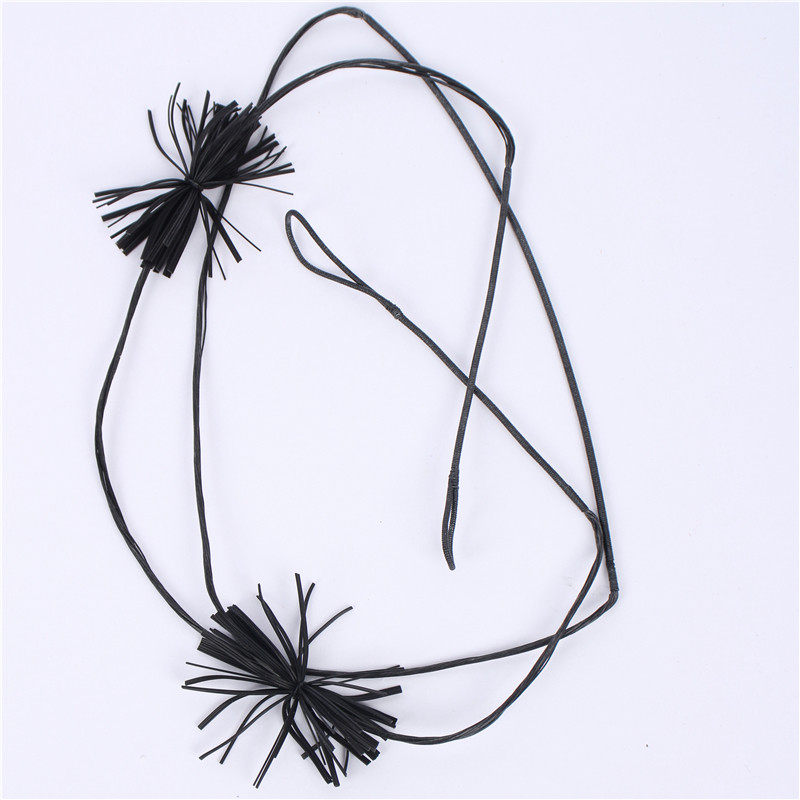Professional string material fast custom string cat whiskers shock-absorbing rex rabbit hair shock-absorbing copper buckle horse fur arrow table beautiful hunting arrows