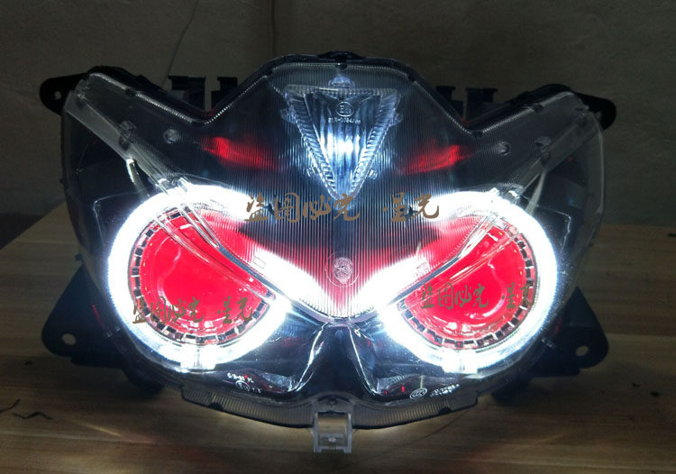 Lin Hai Lingcheng Force175 155 modified dual light lens angel demon xenon lamp headlight assembly grasshopper
