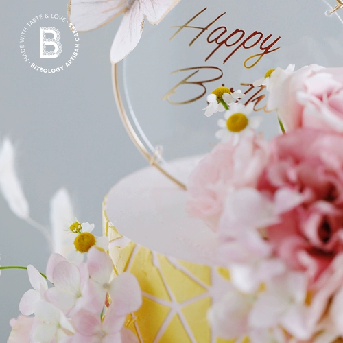 Bitelogy [она в Xiangaang] C156 Творческий паром День рождения торт по случаю дня рождения Пекин Шанхай Тонгхенг доставка