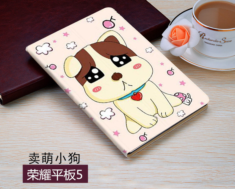Huawei Rongyao Ping tấm bảo vệ 5 10.1 inch ags2-wo9 Cartoon AGS2-W09BHN / AL00HN lật da thả ags2-aloo tablet đàn ông nhà và phụ nữ Holster - Phụ kiện máy tính bảng bàn phím ipad pro 9.7