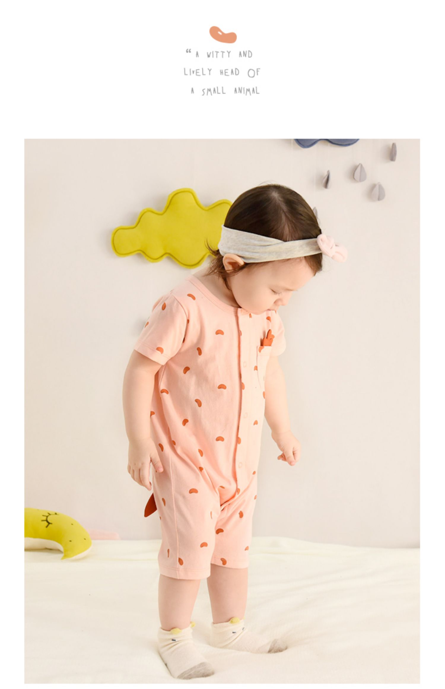 Quần áo trẻ em mùa hè mỏng nam và nữ Babyiesies tay áo ngắn dễ thương màu đỏ sơ sinh ra khỏi quần áo cotton - Áo liền quần áo liền quần lót lông cho bé