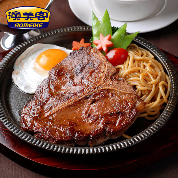 澳洲进口 澳美客 T骨牛排 220g*5份 天猫优惠券折后￥118顺丰包邮（￥228-110）