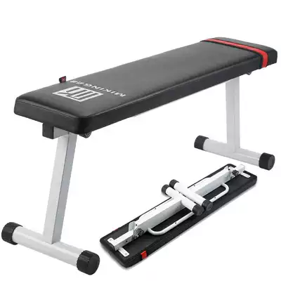 Fitness stool bench bench push stool folding professional dumbbell stool multifunctional home flat stool push chest fitness board large flat stool
