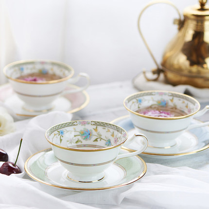Noritake Yoshino Yoshino Sakura Bone China Coffee Cup Teapot Mug Tableware Plate Set
