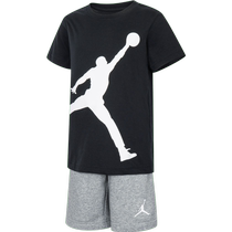 NIKE Nike 2024 boys and girls short-sleeved T-shorts childrens suit JD2312100PS-003