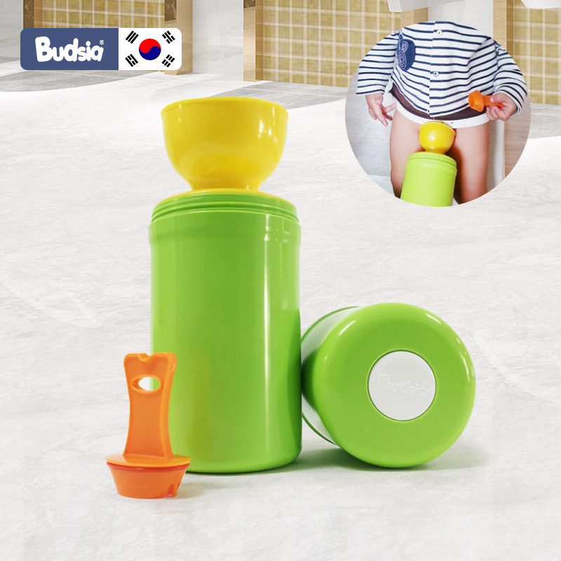 South Korea's budsia imported children's urinals caravan-style portable pee jug male baby's anti-leak bucket