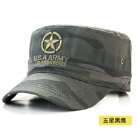 Пять -звездный черный орел