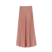 MANITO Muses womens silk long skirt is exquisite comfortable and fashionable high-end mulberry silk skirt