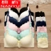. Không có vòng thép áo ngực bên ren tập hợp đồ lót sexy phù hợp với cô gái sinh viên điều chỉnh ngực nhỏ thoải mái túi áo ngực - Bộ đồ lót