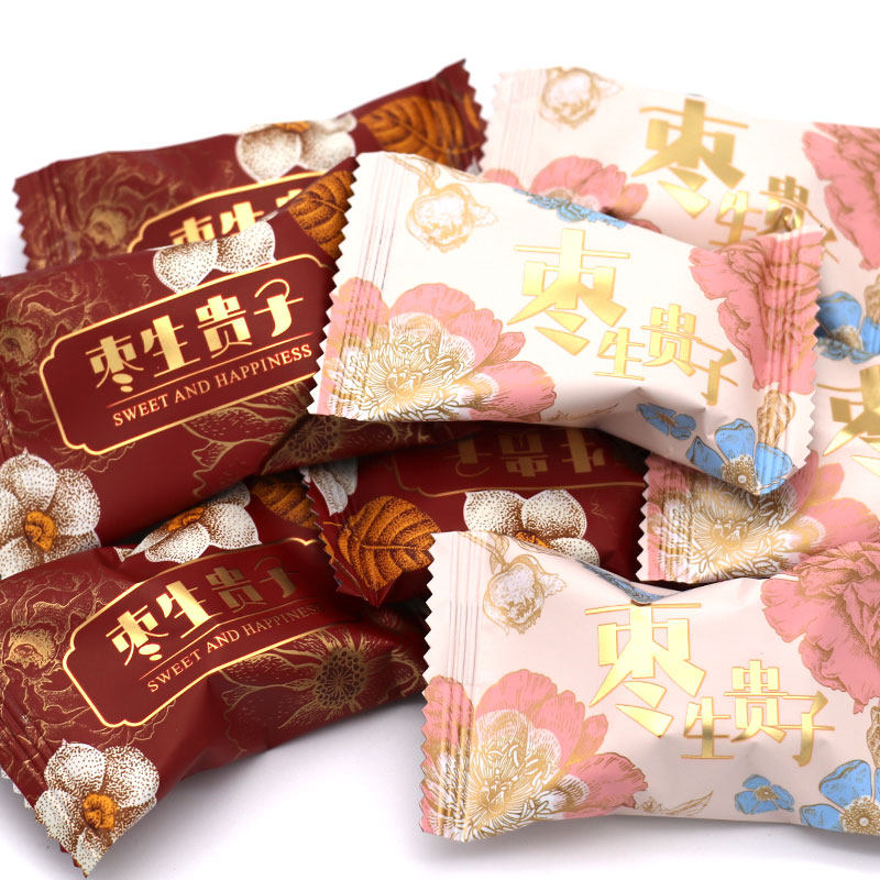 Raphael Zaosheng Guiji Hide Gelatin Date 500g1 Catty 26 Wedding Joy Dates Red Date Red Date NON-NUCLEAR GOLD SILK HONEY DATE