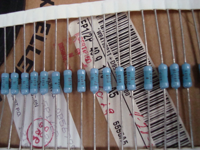 VISHAY DALE 49 9R Generation 47R 0 5W 50R 1% Precision Fever resistance 10 only = 3 5 Yuan