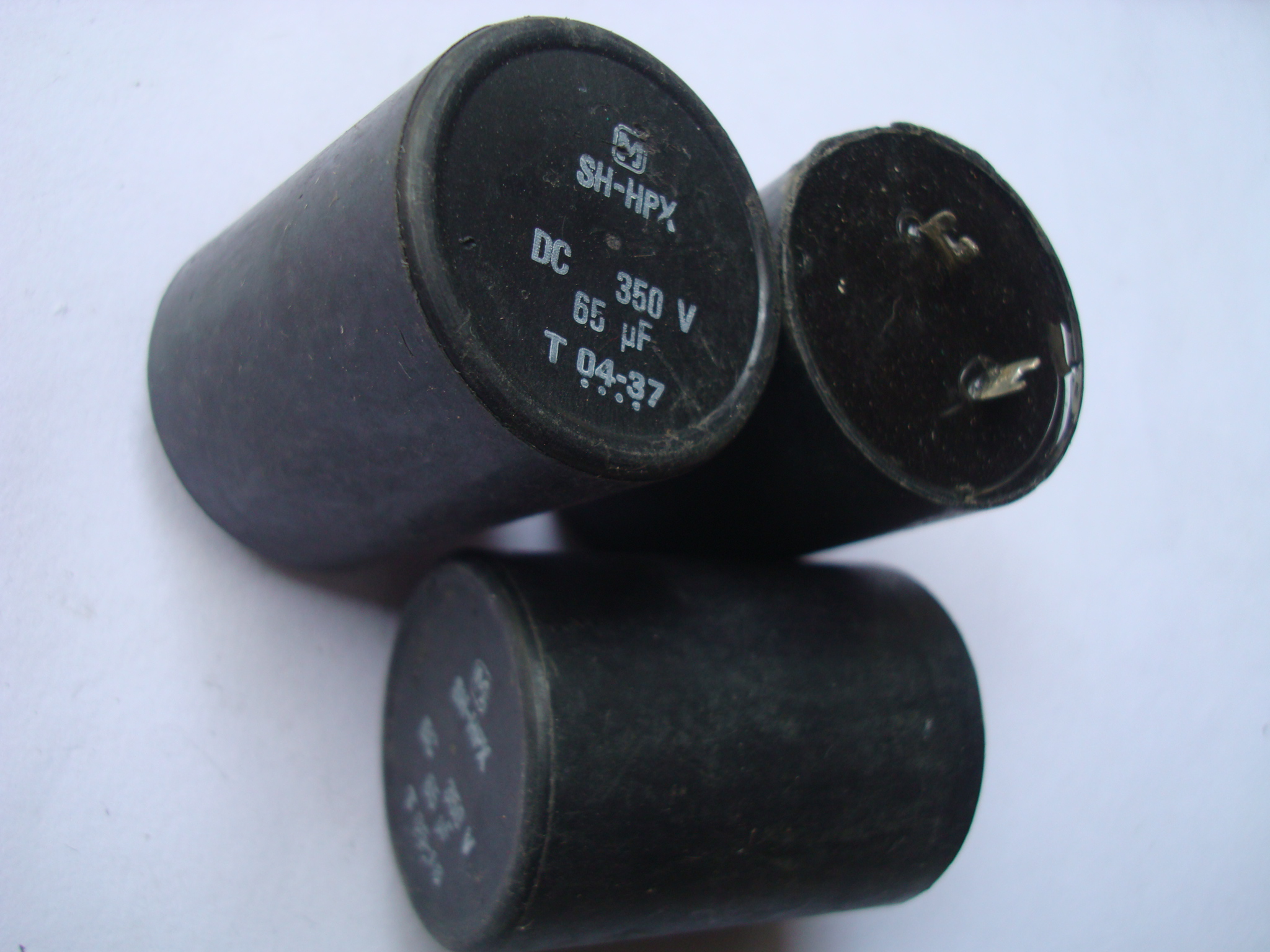 Original disassembly Japan Panasonic SH-SPX series 350V 65UF bile machine high voltage filter electrodeless capacitor