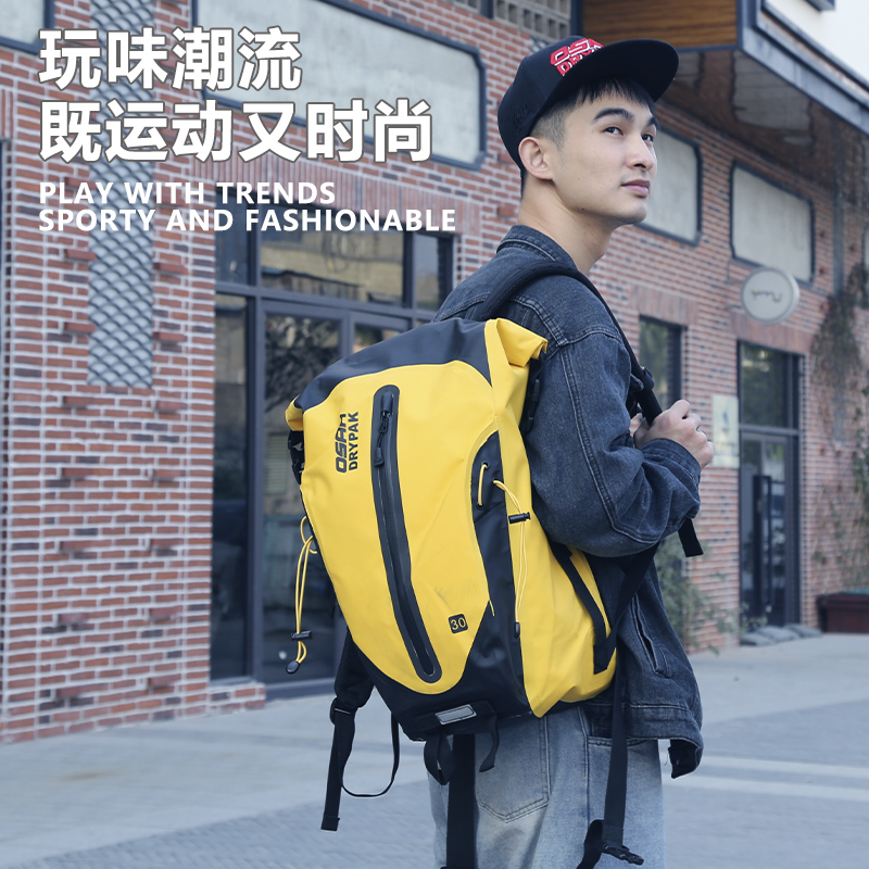 OSAH outdoor seaside river tracing waterproof backpack Swimming diving equipment Rafting beach waterproof backpack