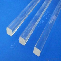 High transparent plexiglass acrylic square rods support custom size arbitrary cutting stock supply