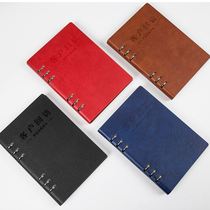 Thickened employee return visit registration this real estate customer tracking record this sales industry sales office general consultant