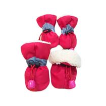 Plus velvet cold winter Bo Mei Fa cattle dog shoes than bear dirty feet common socks anti-fouling Teddy small high tube