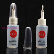 With Hairbrush Rosin Bottle Soldering Flux Bottle Hairbrush Glue Bottle Alcohol Bottle Glue Bottle 50ML Glue Bottle Brush