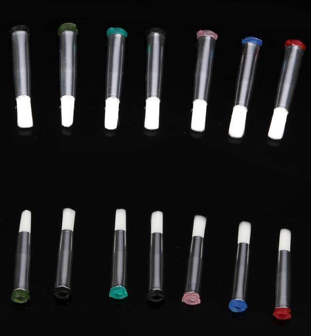 Gluing hairbrush coated with oil brushed glue pipe point glued head gluing needle hair brush needle glue needle glue brush