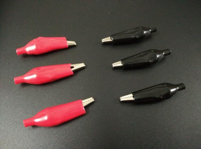 Crocodile Clip Test Clip Wire Clip Power Clip Power Clip Electric Clip No. Big Red Black