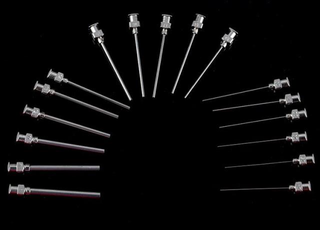 Stainless steel 1 5 inch dispensing needle Coating coating needle needle tube length 38MM total length about 50MM