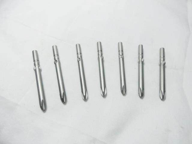 S2 material 801 cross electric screwdriver head electric screw screwdriver head Phi 5-batch nozzle electric screwdriver head