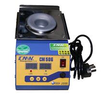 cm-506 Lava Furnace Soldering Furnace Round Leadless Tin Furnace Circuit Board Immersion Furnace Tin Furnace Dip Welding Machine