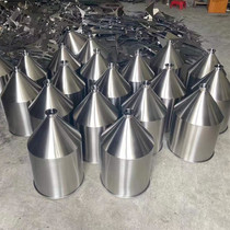 304 stainless steel large funnel filling food machinery hopper feeding and dropping barrel customization large diameter industrial customization