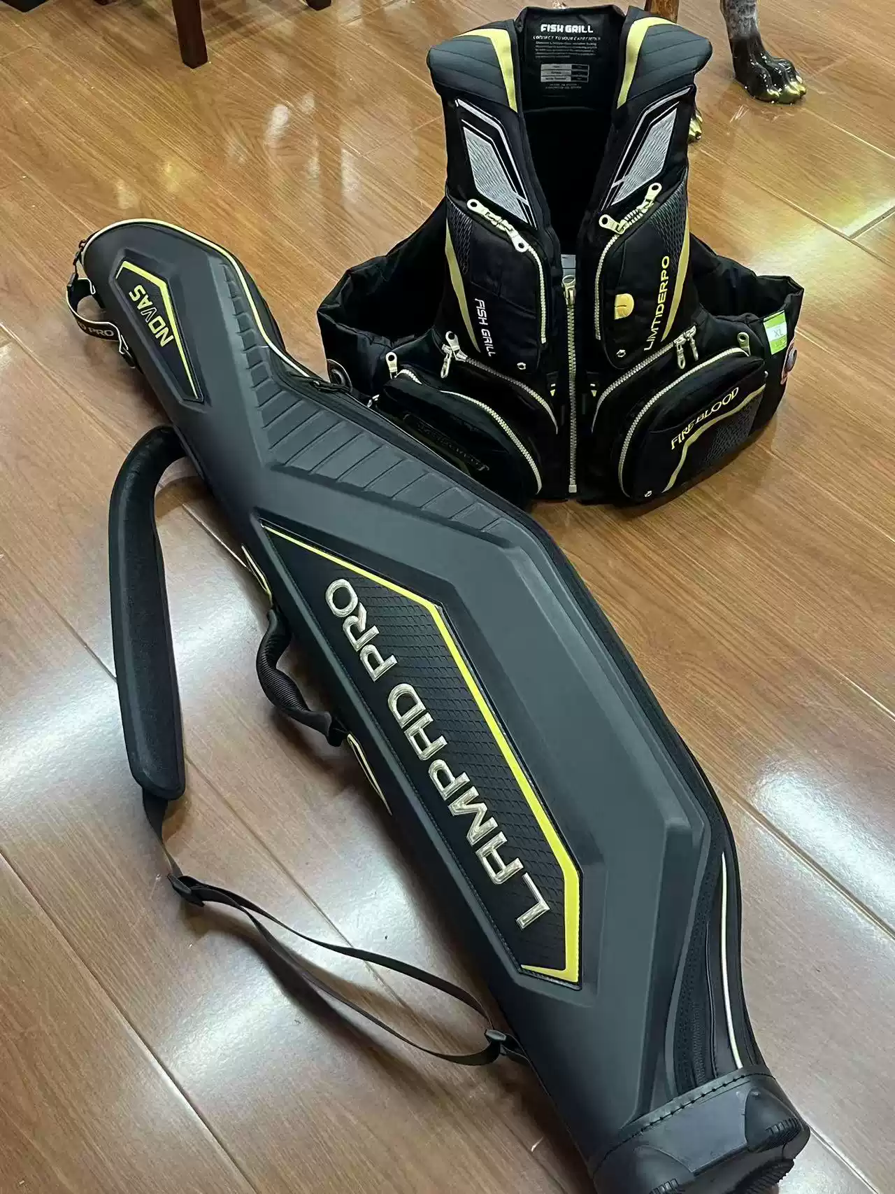 25年日本GM-2480新款伽玛卡滋渔轮双杯线杯盒纺车轮线杯包线杯盒