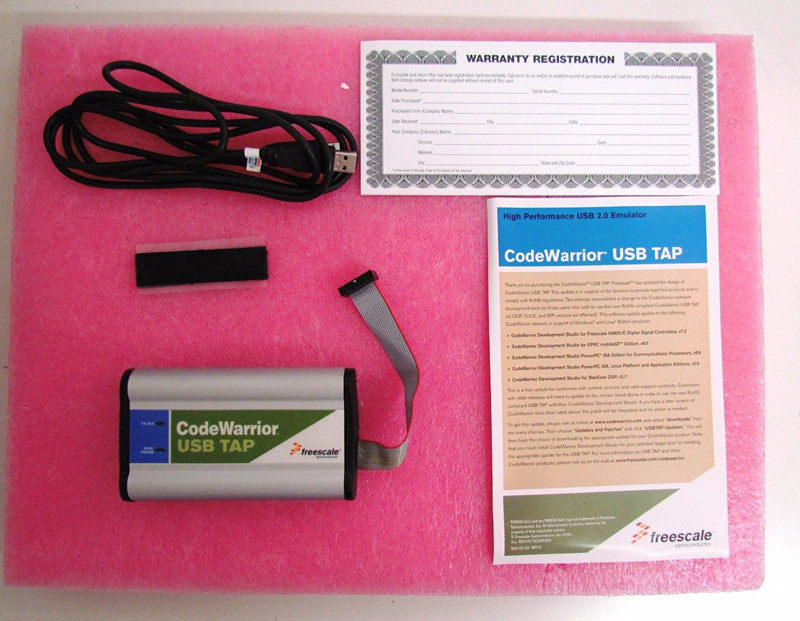 FREEESCALE emulator CodeWarrior USB TAP CWH-UTP-ONCE-HE 900-75116