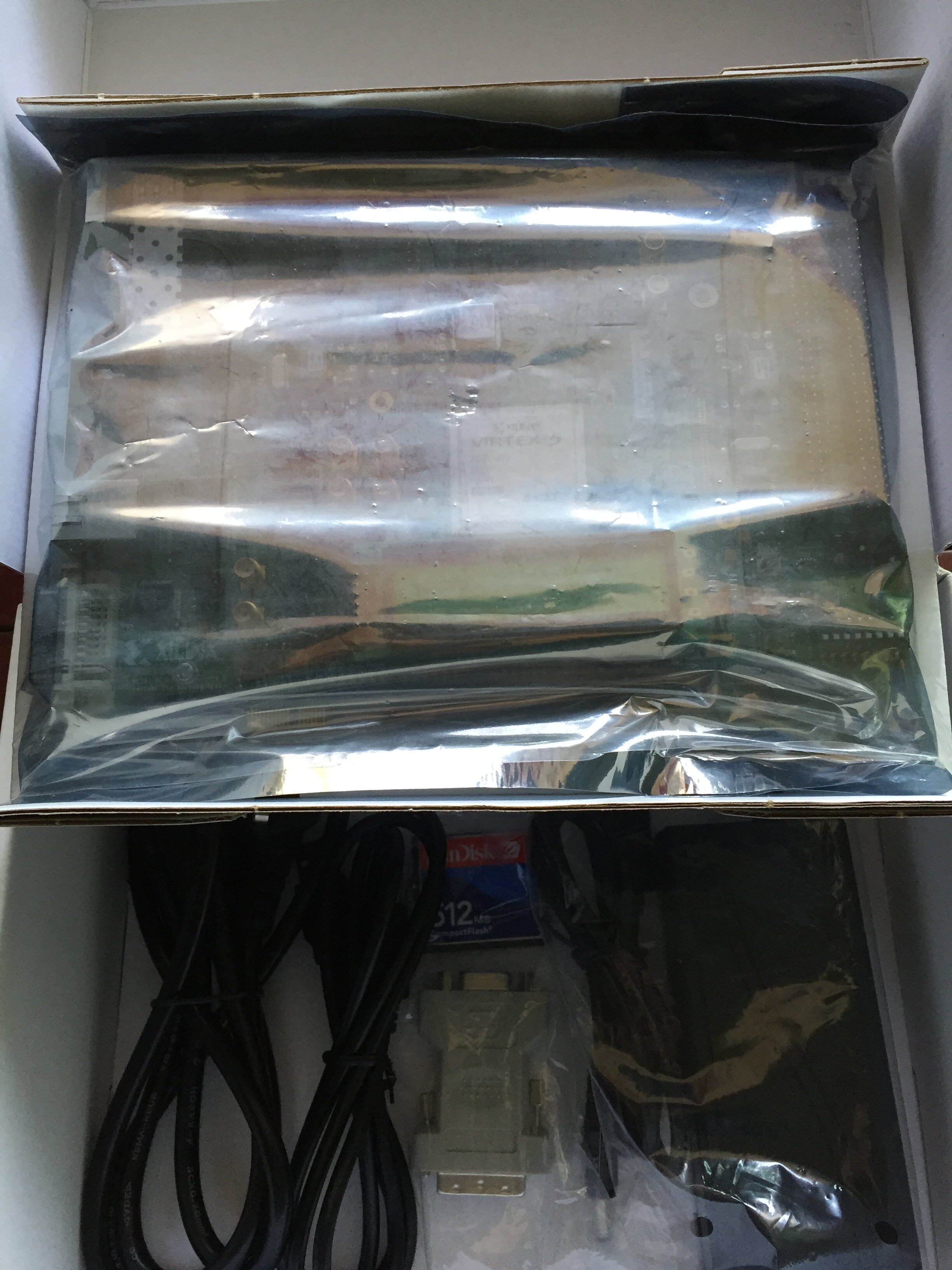 XILINX original installed FPGA development board HW-V5-ML507-UNI-G XC5VFX70T PowerPC platform