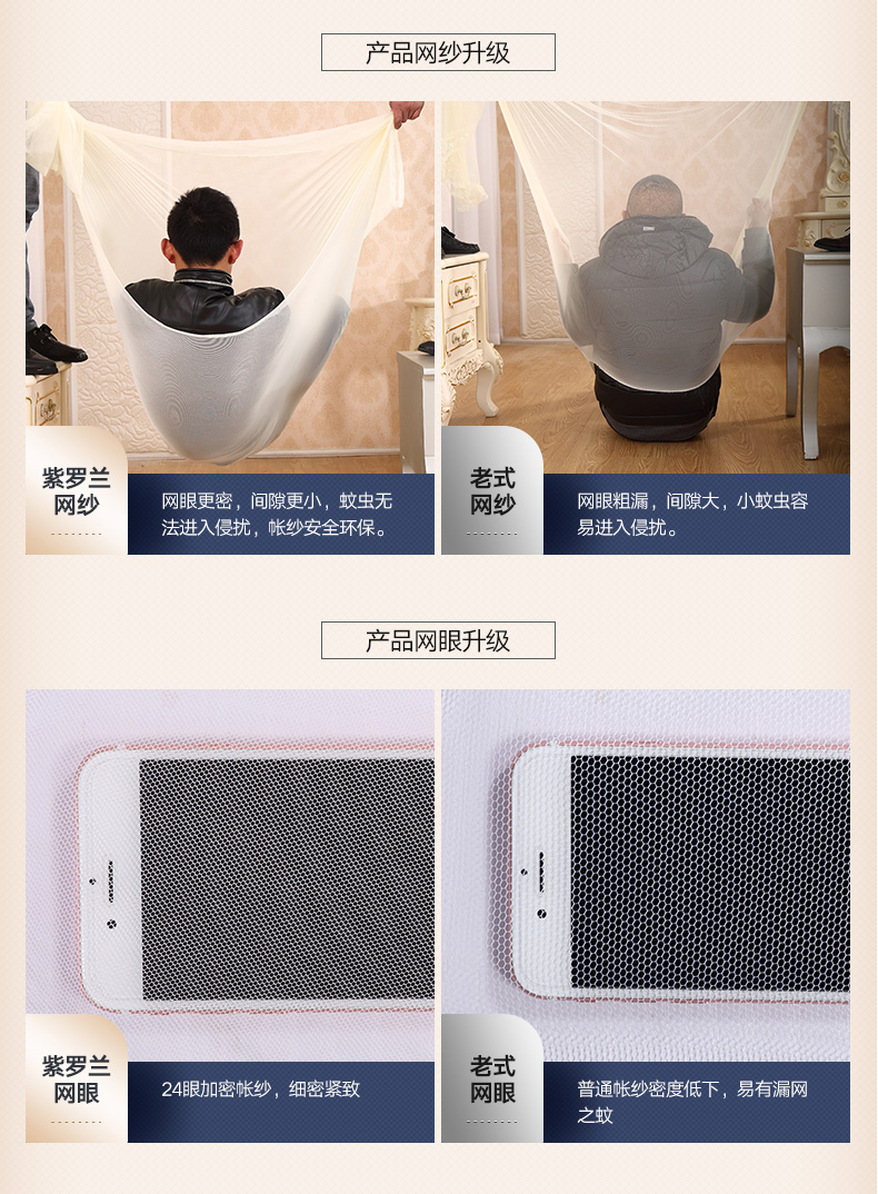 Công chúa Violet lưới gió tòa 1.8m 1,5 m dày màn ngủ được mã hóa lưới ins đỏ hỗ trợ thanh gia - Lưới chống muỗi mẫu màn ngủ đẹp