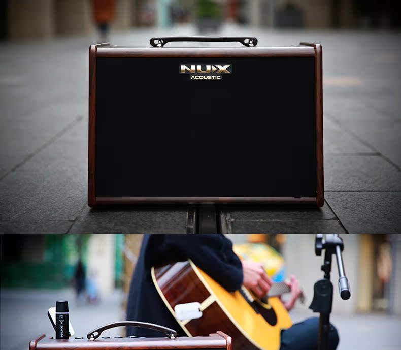NUX Little Angels Acoustic Guitar Loa Âm thanh Đường phố Trình diễn chuyên nghiệp Sạc Loa Acoustic Guitar - Loa loa loa hát karaoke hay