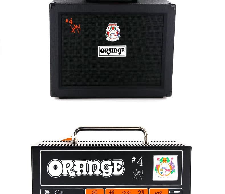 Orange Orange Loa Jim Root Terror Chữ ký đầu ống điện Guitar chia loa - Loa loa loa bass