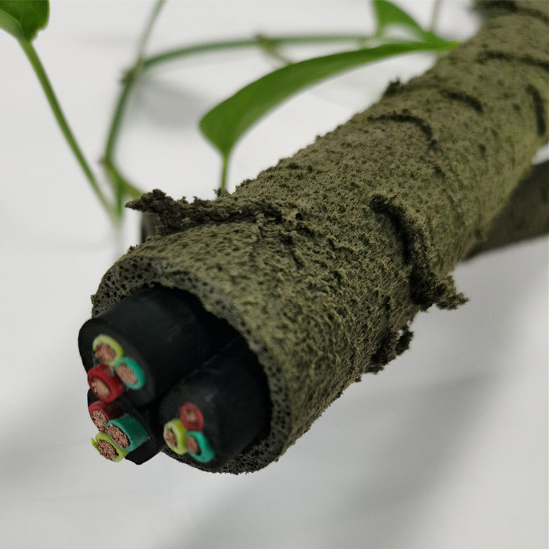 PVC仿真树藤管 树藤电缆电线线管 外径32MM仿藤护套软管 空蕊藤管